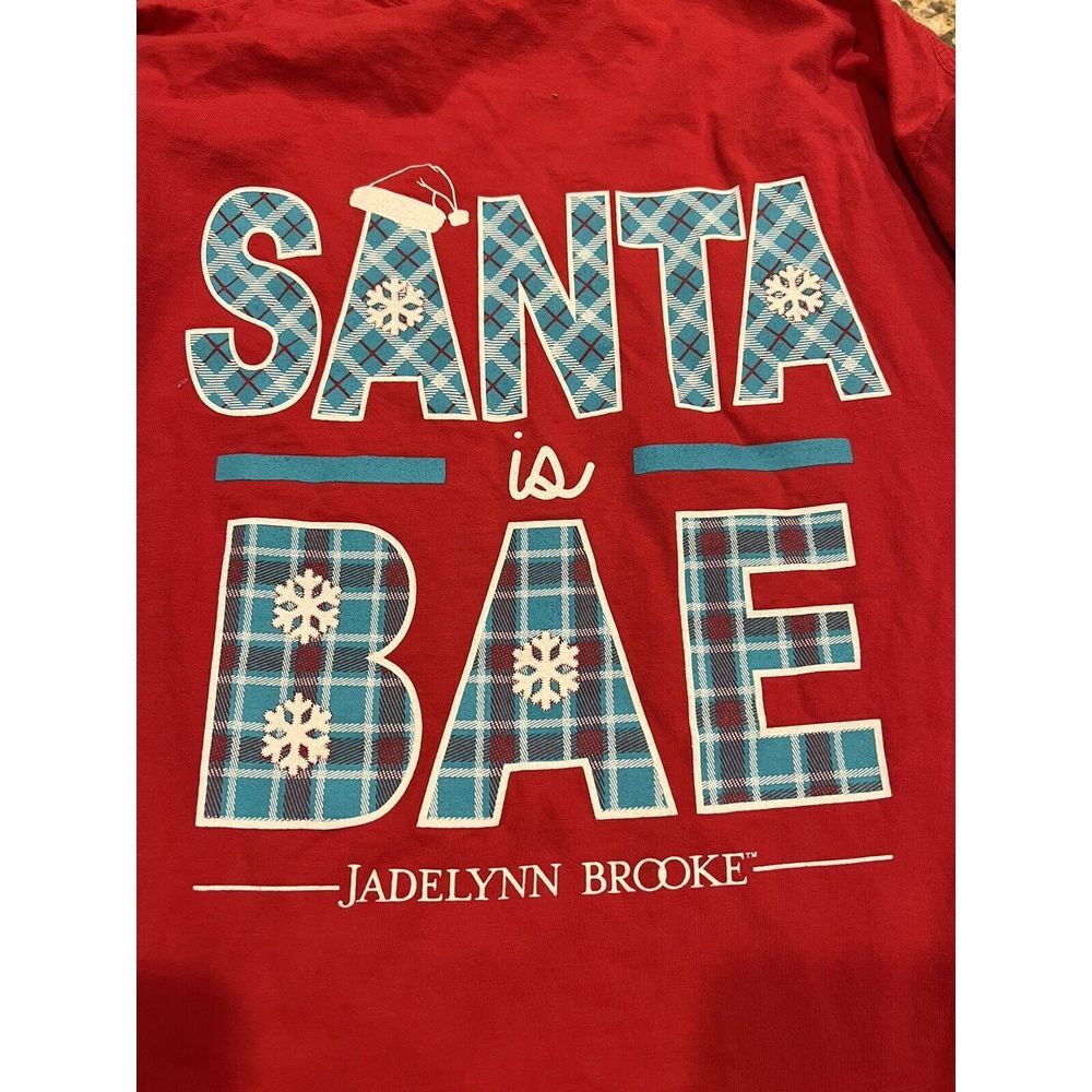 Jadelynn Brooke Red Long Sleeve Christmas T Shirt size‎ Large